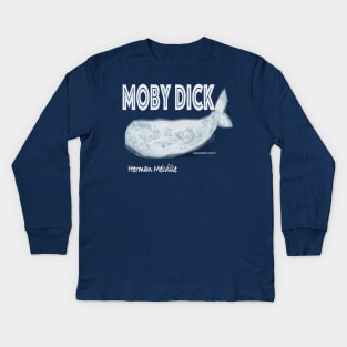 Moby Dick Kids Long Sleeve T-Shirt
